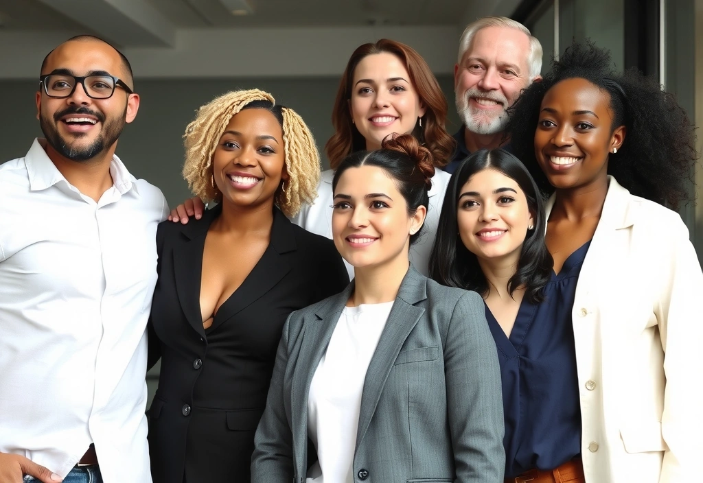 Equipo de Alcazarvitacz sonriendo y mirando al futuro